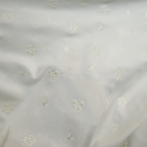 dzianina  z haftem n.473-E  - pletené zboží s výšivkou