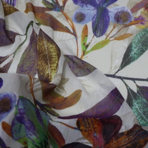 szyfon kolorowy n.486- -šifón vícebarevný