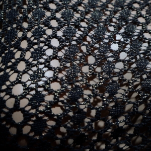 koronka szara ze złtem n.413S šedá krajka se zlatou