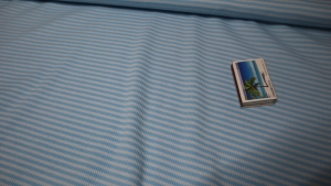 dzianina  drobne prążki -n.55-s -jemně pruhovaný úplet 