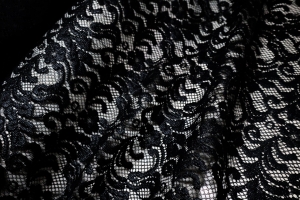 koronka czarna n.3 černá krajka