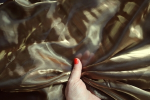 nylon - perła zzłoty beż - nylon - perleťově zlatavě béžová