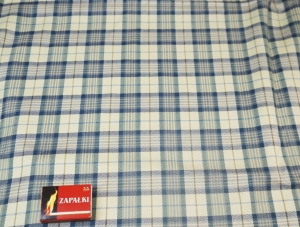 tkanina  w kratki kupon 2m. kostkovaná látka