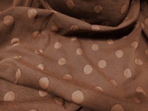 dzianina średnio gruba grochy -n.186 -úplet střední  tečky