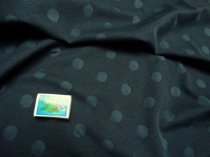 dzianina średnio gruba grochy n.123-w2 -úplet střední  tečky