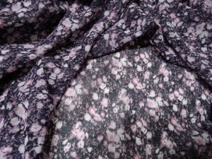 szyfon kolorowy -n.327-th2-šifón -průhledná látka