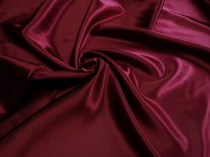 podszewka satynowa kolor wiśniowy  -podšívka viskóza