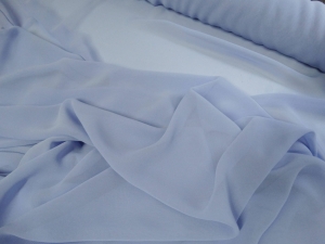 szyfon blado niebieski n.248-th7 -šifón -průhledná látka