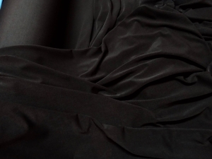 dzianina wiskoza czarna n.101-r - úplet černá barva 