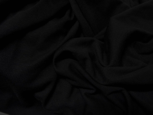 tkanina czarna średnio gruba n.354a - těžká černá latka