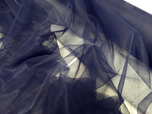 tiul - siateczka ciemny granat n.253-d3 - tiul - síťovina