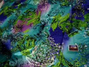 dzianina welurowa n250-ll -úplet - velur vícebarevný