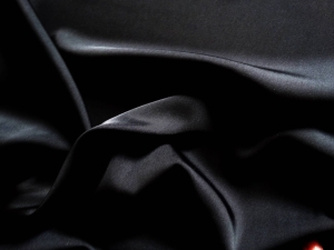 tkanina ubraniowa czarna-91-dd -Textilie pro oděvy