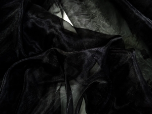 tiul - nylon czarny n.153- - tiul - nylon