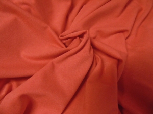 dzianina wiskoza czerwony pomarańcz- n.58a Tenký viskózový úplet