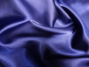 satyna cienka szafirowa - n.138/c -Satén tenký barva safír