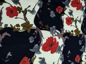 bawełna cienka kolorowa - okazja n.346  - vícebarevná bavlna