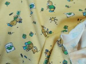 dzianina bawełniana  frotte  - n.533 -úplet - frotte