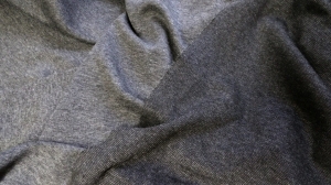 dzianina wiskoza szary melanż - n.135- úplet šedá melir