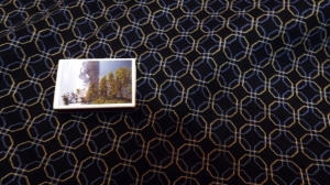 dzianina wiskoza ciemny wzorek  -n.333 - viskózy úplet