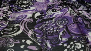 szyfon kolorowy - -šifón vícebarevný