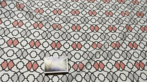 SILKI - cienki sztuczny jedwab z lajkrą n.96a - SILKI - tenké umělé hedvábí