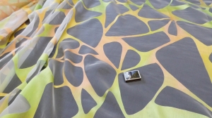 tiul -organza kolorowa-   - tiul-organza