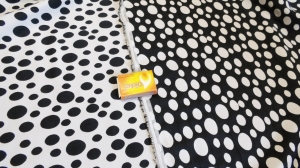 żakard cienki dwustronny  n.234 -oboustranný žakard