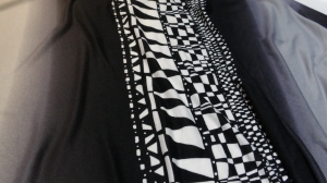 dzianina a'la angora raportowa n.366r -úplet opakování vzoru