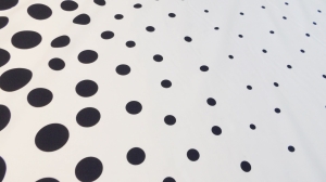 satyno bawełna grochy n.88a-Bavlna bilá vysoce kvalitna