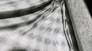 dzianina popielato srebrna -n.297 -úplet-šedostříbrná barva