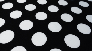 dzianina karbowana grochy   n.86