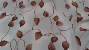 tkanina listki n.359 -latka vzor listů