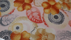 dzianina cienka wzorek kwiatki - n.282 -úplet - květiny