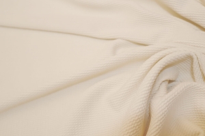 dzianina kremowa prążki - n.122 -úplet krémové pruhy 