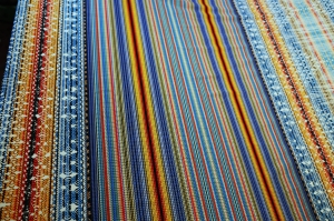 dzianina ITY wielokolorowa - pasy   n533 -úplet  ITY