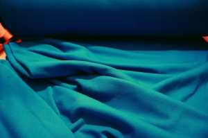 dzianina komin turkus  -k.n.4 - úplet tunel tyrkysový