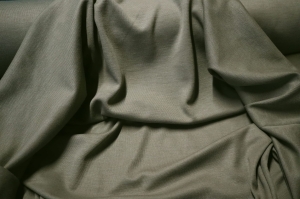 dzianina komin khaki  - k.n.9 - úplet tunel