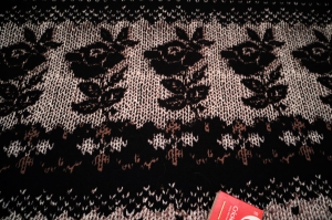 dzianina raportowa - raporty 1,35m - opakování vzoru