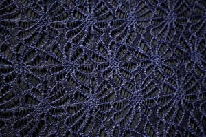 koronka ciemny granat  n.122a-   krajka průhledná látka
