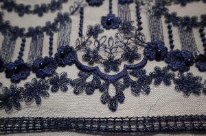 koronka siateczkowa gipiura n.14- krajka průhledná látka