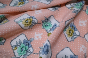 tkanina kolorowa letnia - okazja -n.312- tkanina tenká