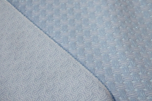 żakard dwustronny niebieski n.248 - oboustranný modrý žakár