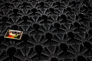 dzianina wieczorowa ze srebrem - n.443 -úplet pro večerní šaty