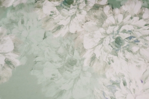 szyfon blada zieleń - světle zelený šifon