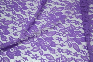 koronka cienka wrzosowa -n.113 - krajka průhledná látka