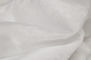 tiul - nylon biały - końcówka - tiul - nylon