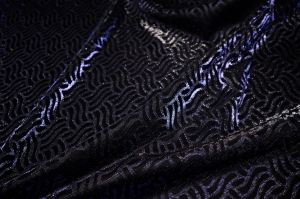 dzianina ze srebrną siateczką -n.233- úplet prolamovaný