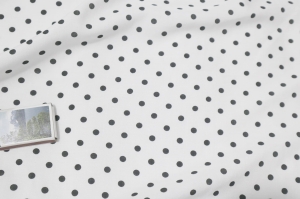 bawełna groszki n.344a-okazja - tenká bavlna hrášek