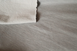 dzianina dresowa  , szary melanż -kuponik 1,2m x 1,4m-- úplet  teplo plést  bavlněný šedá melir